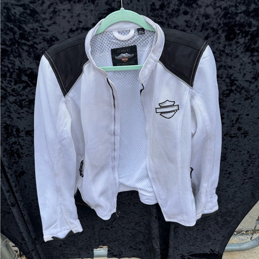 Harley-Davidson White Mesh Jacket